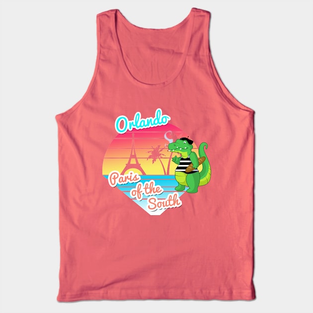 Paris of the South Tank Top by 1313 Harbor the Podcast